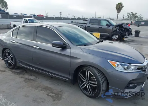 2016 Honda Accord Sport from USA, damaged, VIN 1HGCR2F55GA241060